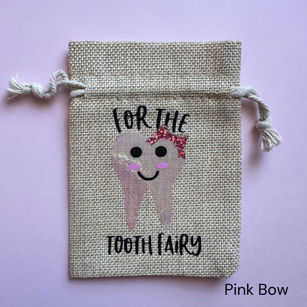 Tooth Fairy | Pouch For The Tooth Fairy - π¦· - Tooth Keepsake with Official Tooth Receipt & Poem