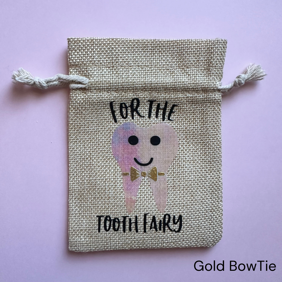 Tooth Fairy | Pouch For The Tooth Fairy - π¦· - Tooth Keepsake with Official Tooth Receipt & Poem