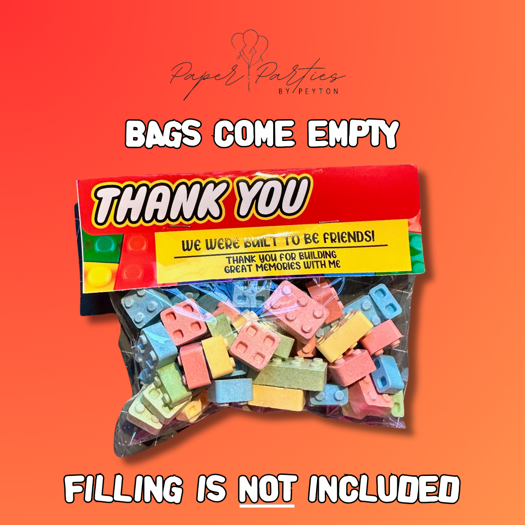 Treat Bag | Custom Building Blocks Theme