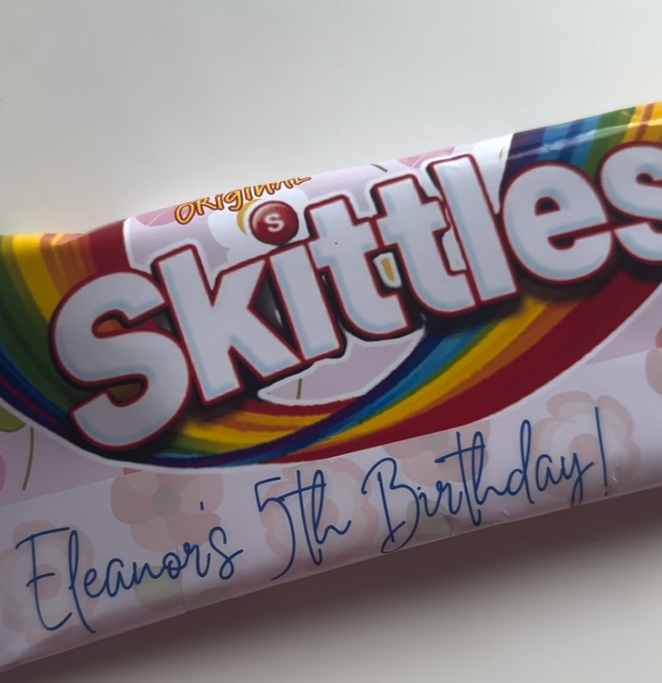 Party Favor |Skittles Bite Size Candy Custom Party Favor