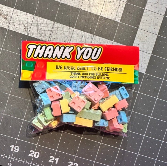 Treat Bag | Custom Building Blocks Theme