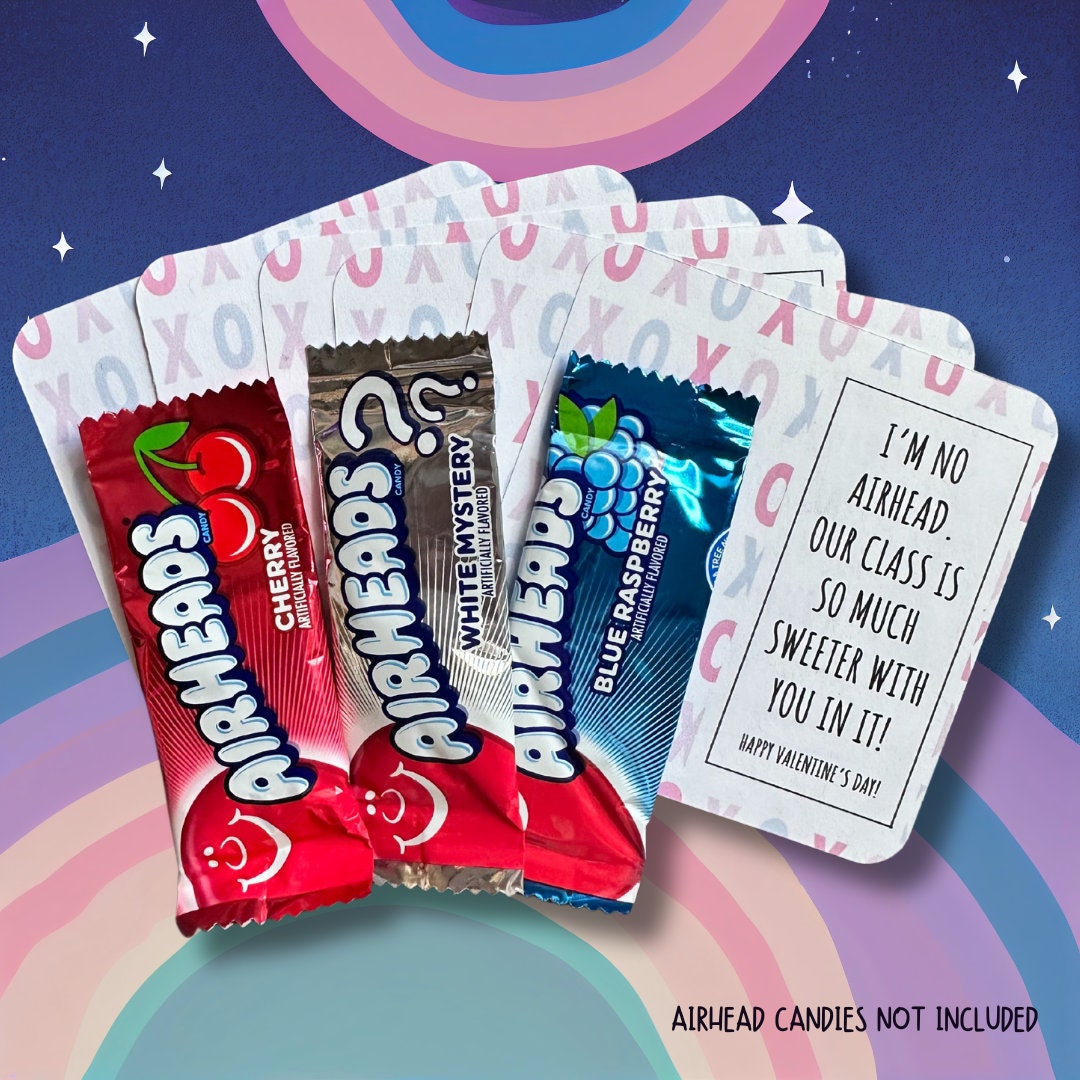 Valentine's Day | Airhead - Valentine - Candy - Class - Friends - Group - Candy NOT Included