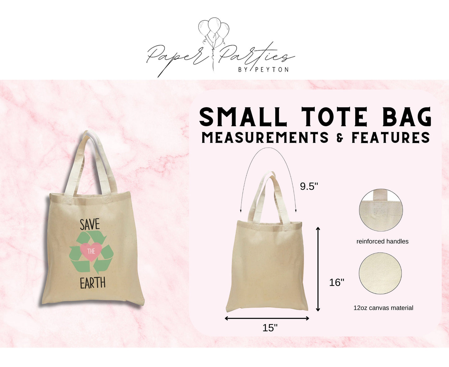 Tote Bag | Save the Earth - Recycle