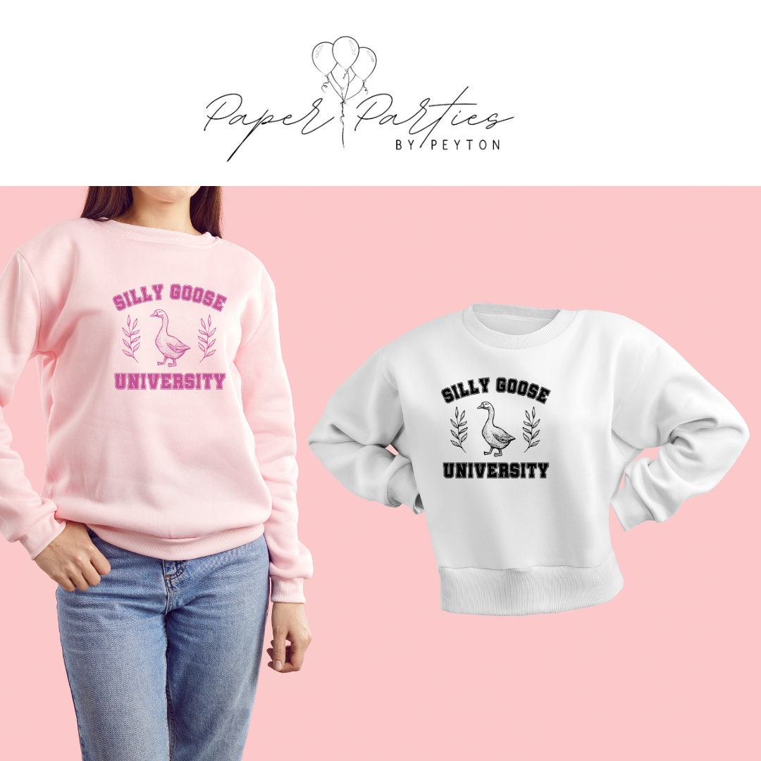 Silly Goose University | Crew Neck Sweatshirt