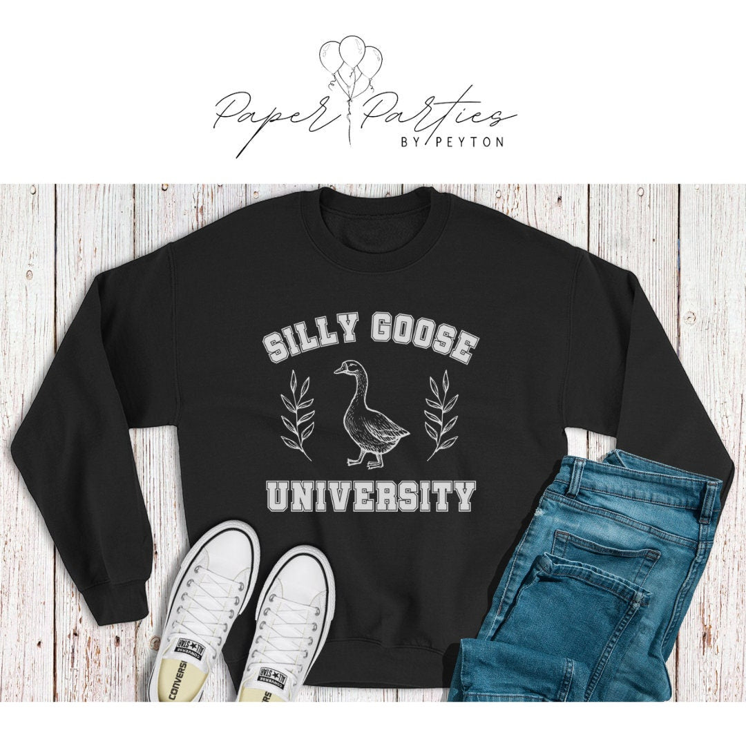 Silly Goose University | Crew Neck Sweatshirt