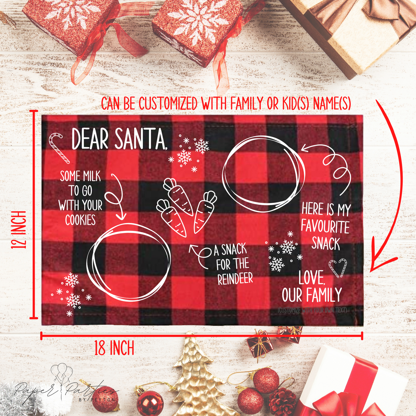 Christmas | Dear Santa Placemat