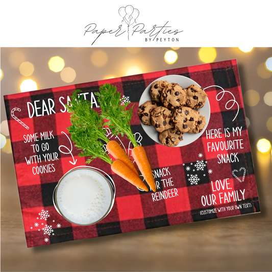 Christmas | Dear Santa Placemat