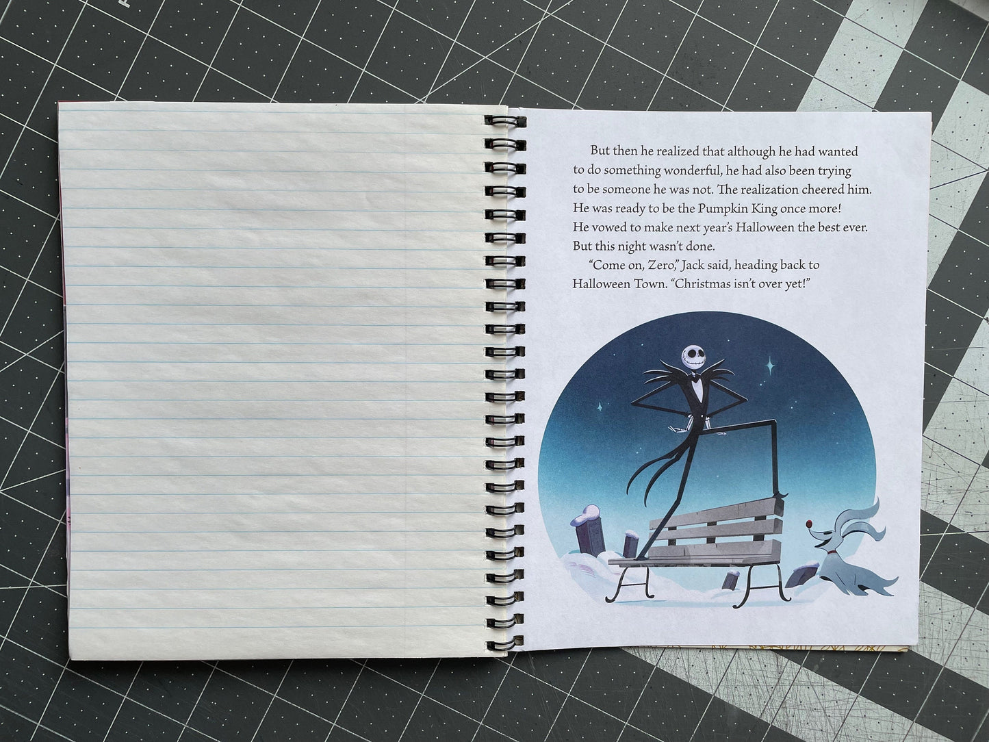 Notebook | Tim Burton's The Nightmare Before Christmas | Story Book | Notebook | Journal