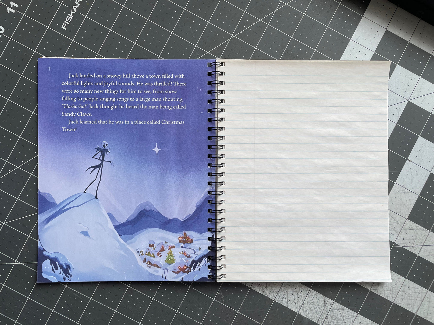 Notebook | Tim Burton's The Nightmare Before Christmas | Story Book | Notebook | Journal