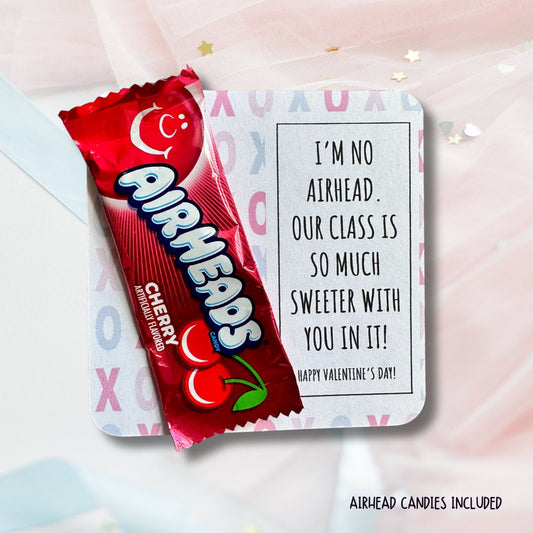 Valentine's Day | Airhead - Valentine - Candy - Class - Friends - Group - Candy Included