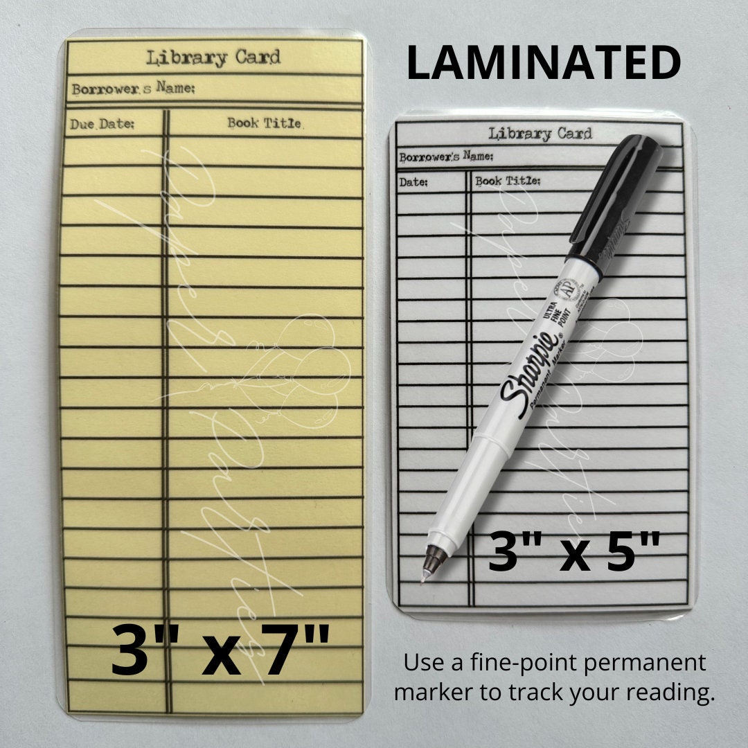 Bookmark | Library Card