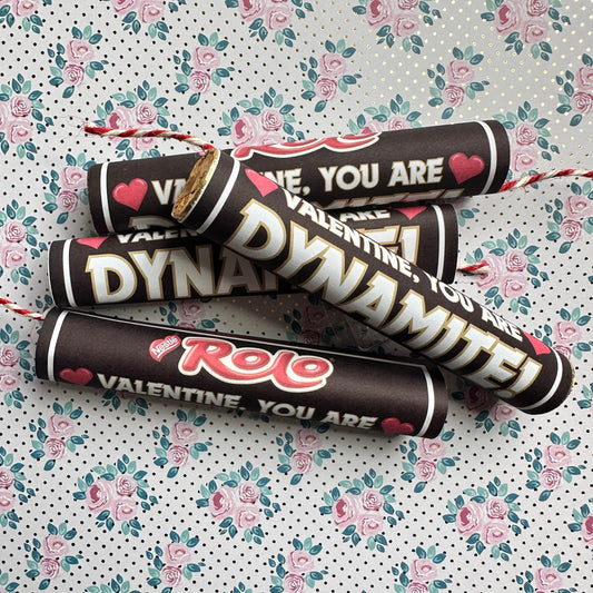Valentine's Day | ROLO® - Valentine, You Are Dynamite! Valentine's Card - Chocolate Included