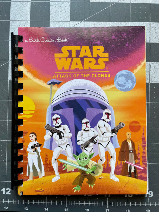Notebook | Star Wars Attack Of The Clones Story Book | Notebook | Journal