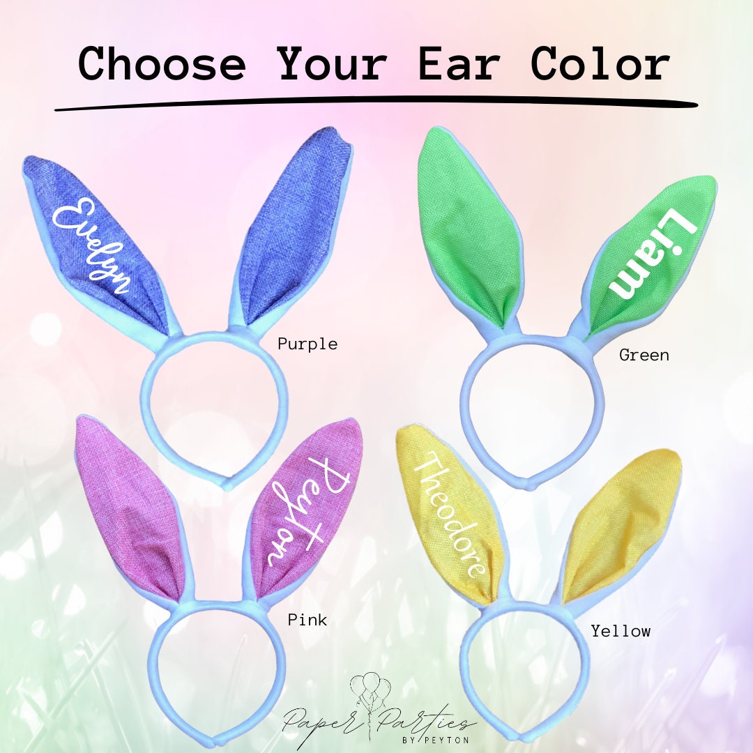 Easter | Customizable Easter Bunny Ears