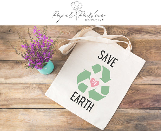 Tote Bag | Save the Earth - Recycle