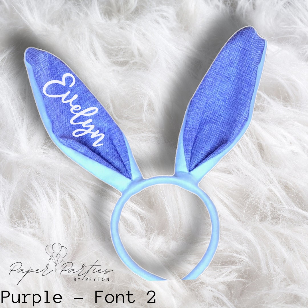 Easter | Customizable Easter Bunny Ears