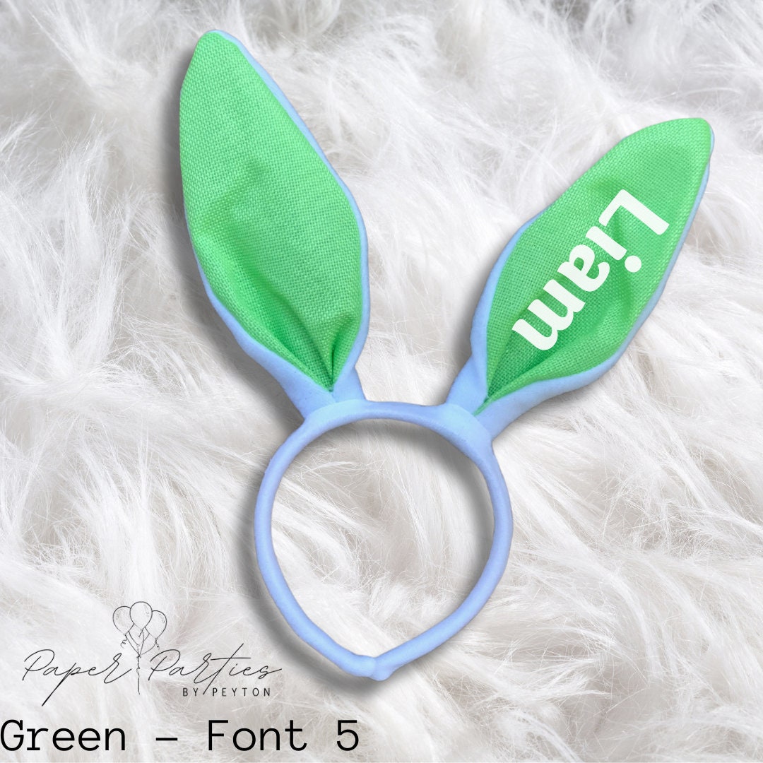 Easter | Customizable Easter Bunny Ears
