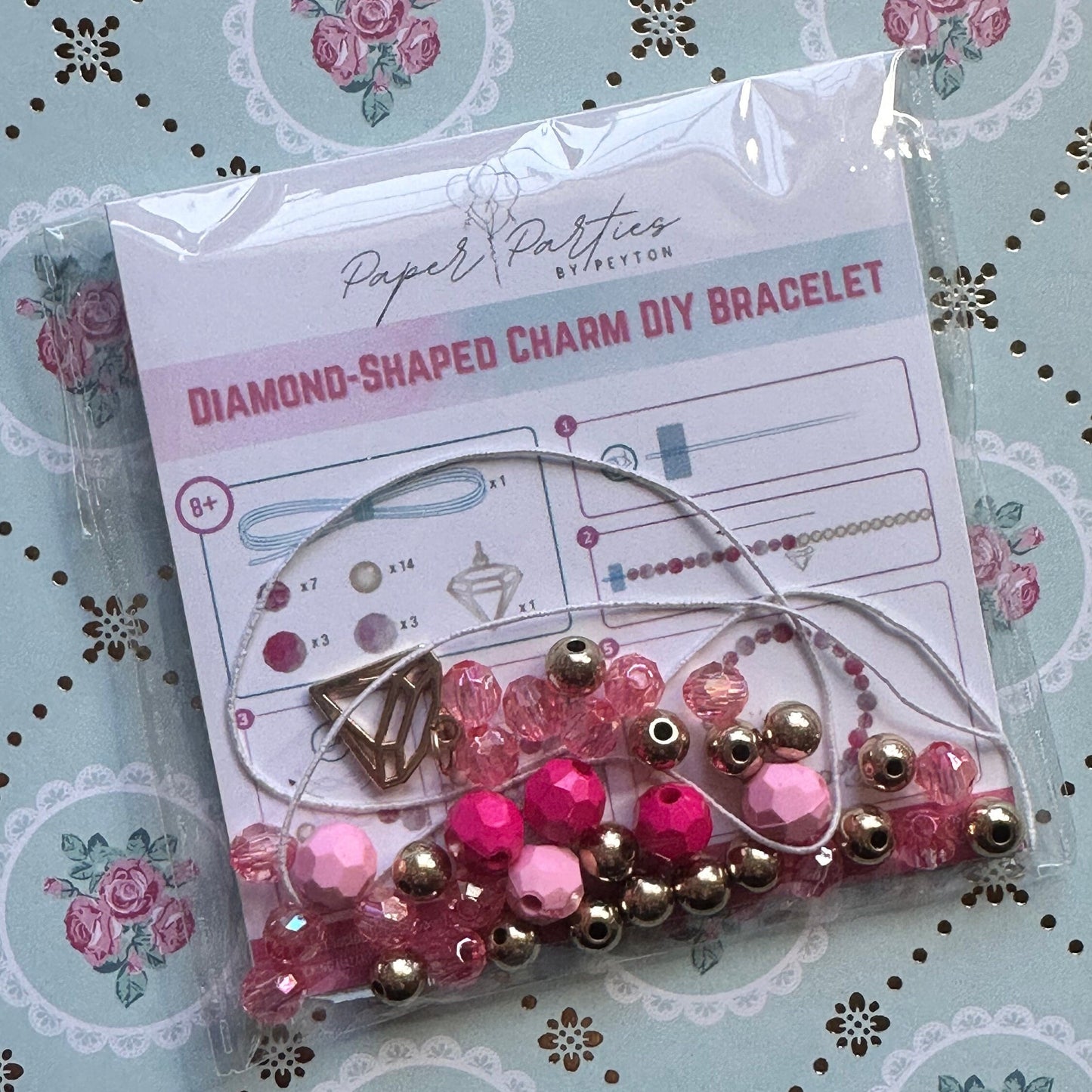 DIY Bracelet | Birthday Party Loot Bag Favors | Bead Bracelet For Kid's Parties | Jewelry