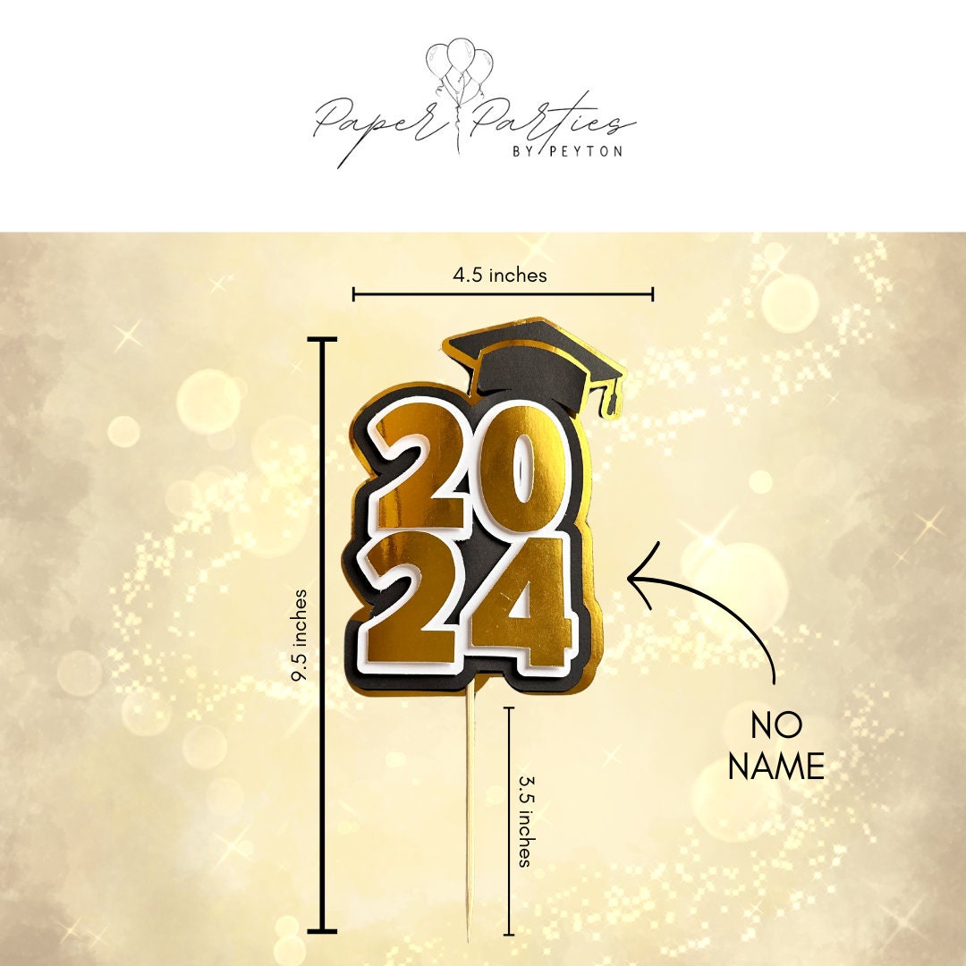 Cake Topper | Graduation Cake Topper - Customize
