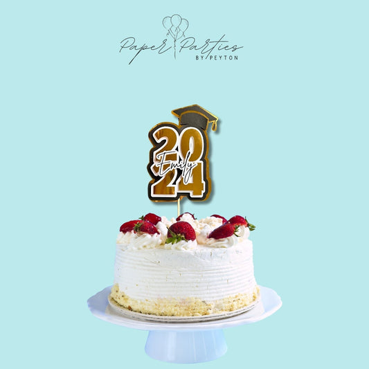 Cake Topper | Graduation Cake Topper - Customize