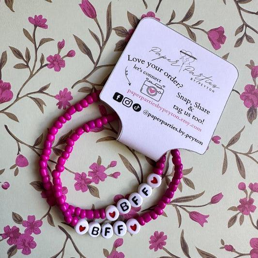 Bead Bracelet | BFF Friendship Bracelet Set
