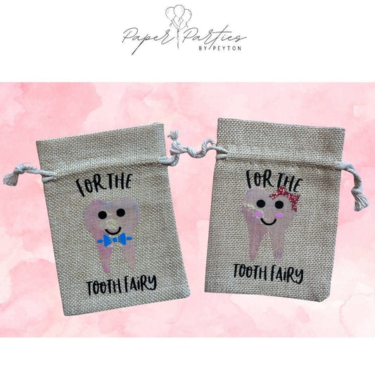 Tooth Fairy | Pouch For The Tooth Fairy -  🦷 - Tooth Keepsake with Official Tooth Receipt & Poem