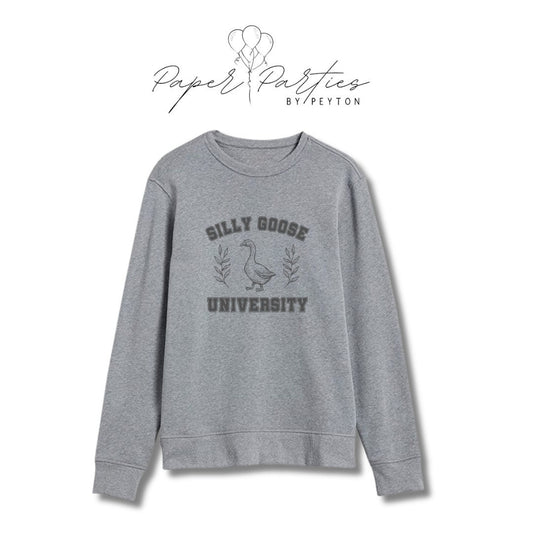 Silly Goose University | Crew Neck Sweatshirt