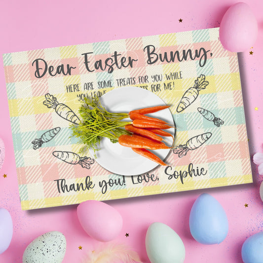 Easter | Dear Easter Bunny Placemat