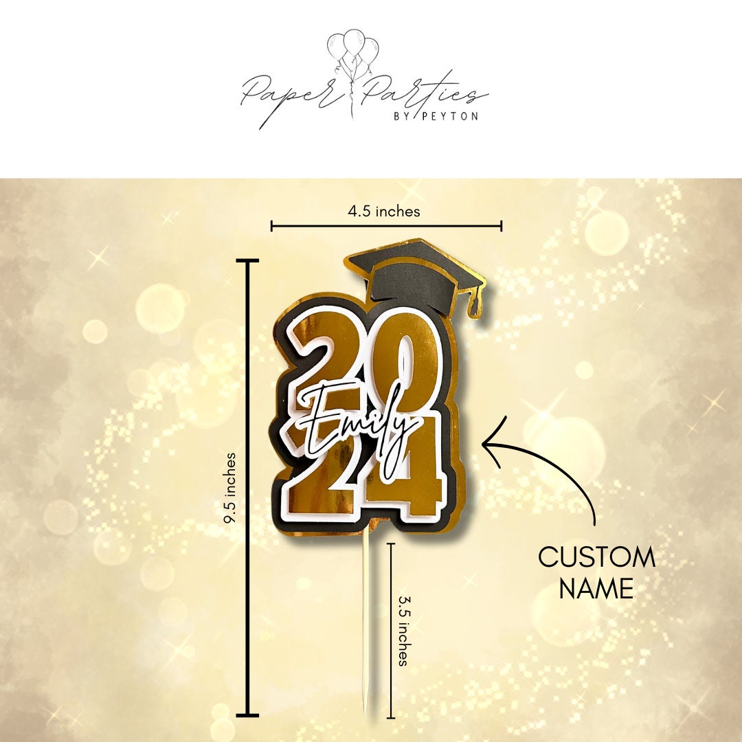 Cake Topper | Graduation Cake Topper - Customize