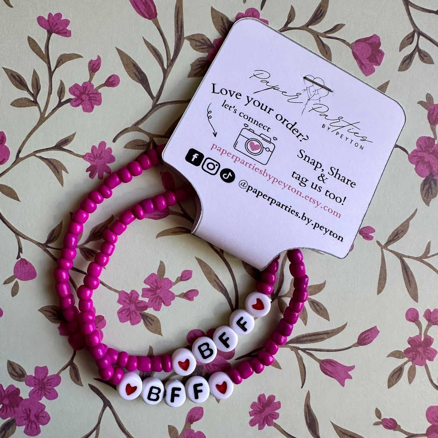 Bead Bracelet | BFF Friendship Bracelet Set