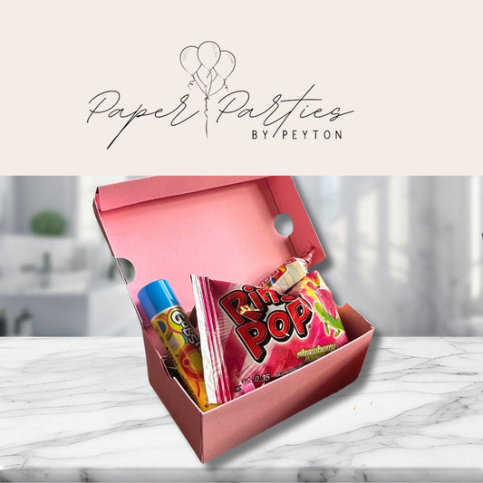 Party Favor | Custom Mini Shoe Box