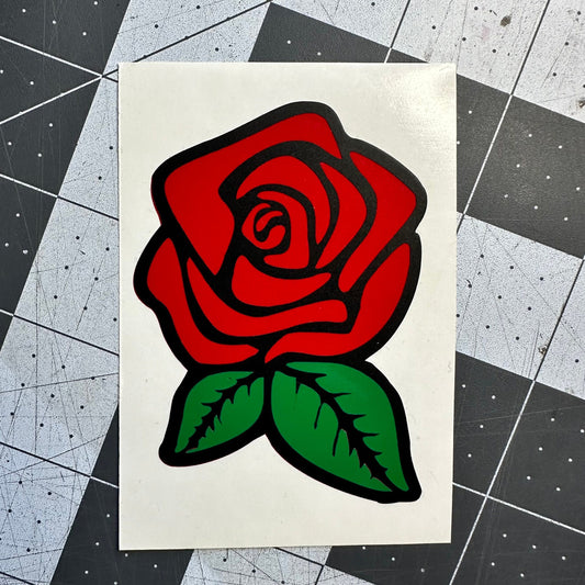 Vinyl Decal | Rose Flower | Sticker