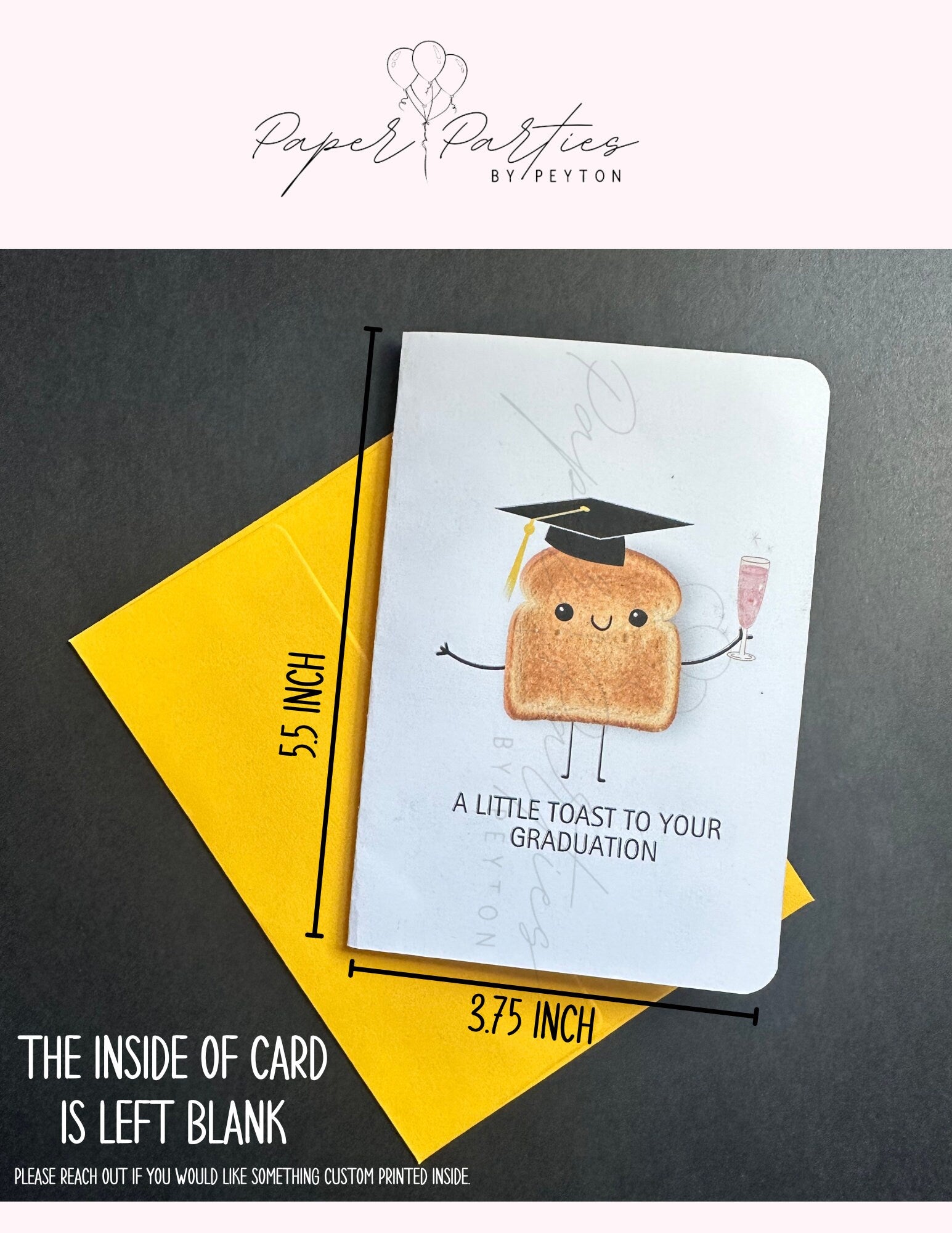 Graduation Card - Grad - Class Of 2024 - Card - Handmade Graduation Cards - Personalized - Congratulations - For High School - College Grads
