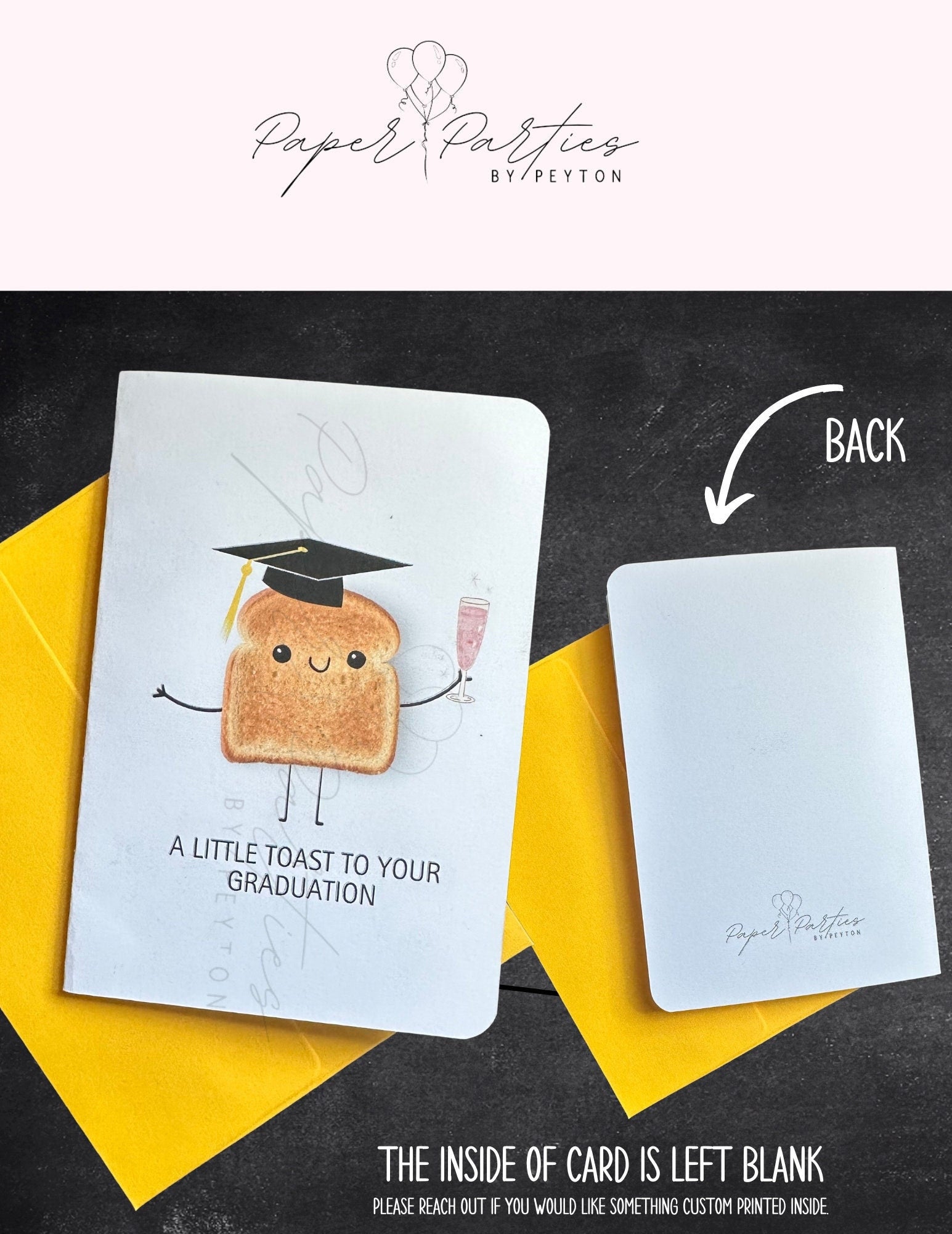 Graduation Card - Grad - Class Of 2024 - Card - Handmade Graduation Cards - Personalized - Congratulations - For High School - College Grads